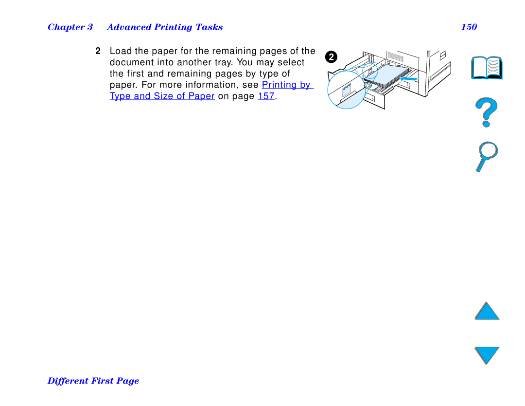 HP and 8150 MFP manual Advanced Printing Tasks 150 