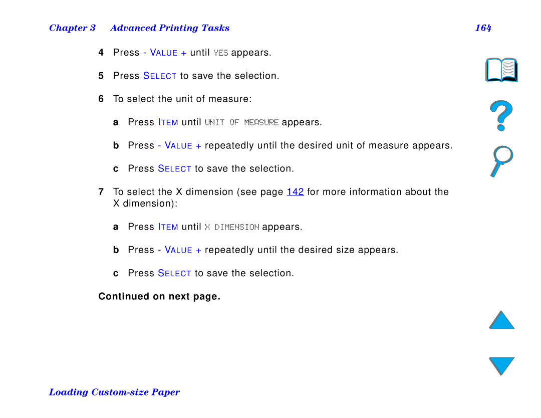 HP and 8150 MFP manual Advanced Printing Tasks 164 