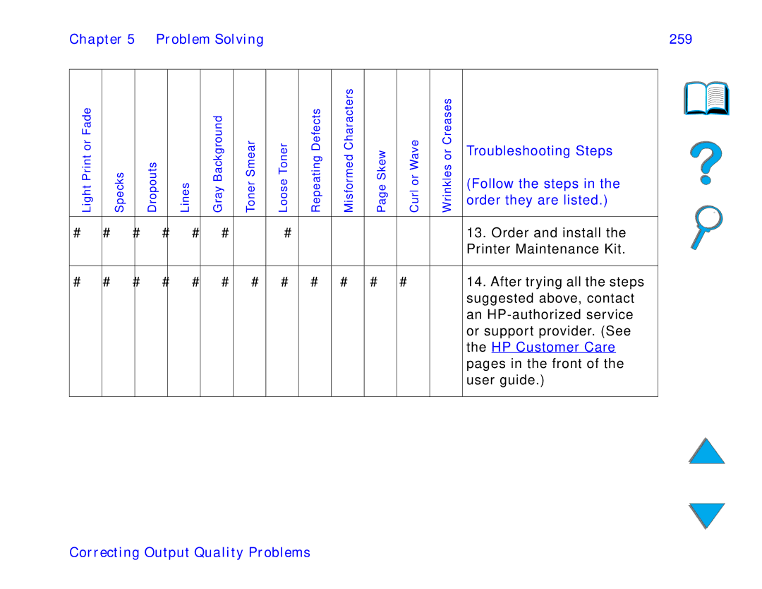 HP and 8150 MFP manual 259 