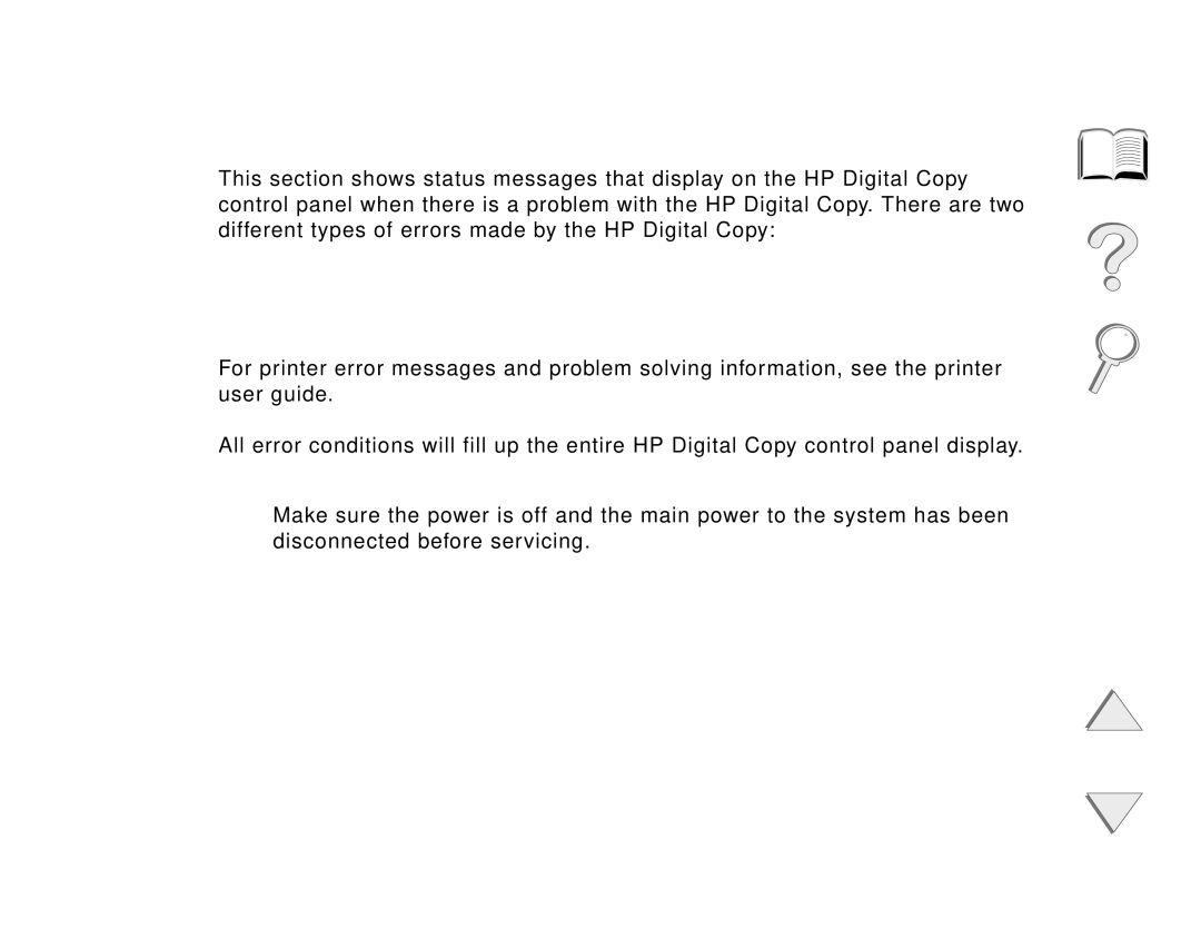 HP and 8150 MFP manual HP Digital Copy Problem Solving, HP Digital Copy 377 