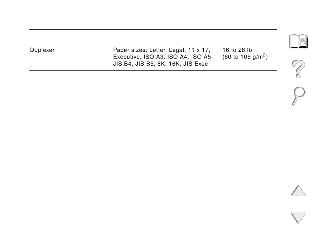 HP and 8150 MFP manual Appendix a Specifications 396 