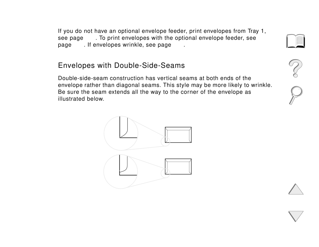 HP and 8150 MFP manual Envelopes with Double-Side-Seams, Appendix a Specifications 407 