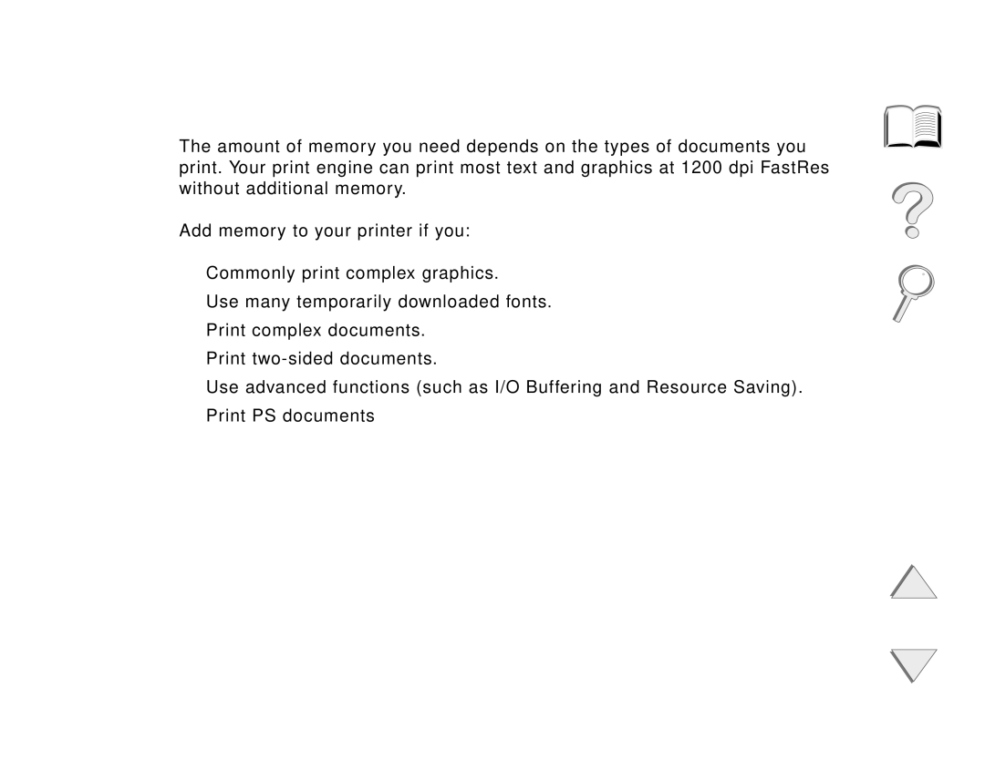 HP and 8150 MFP manual Determining Memory Requirements, Appendix C Printer Memory and Expansion 470 