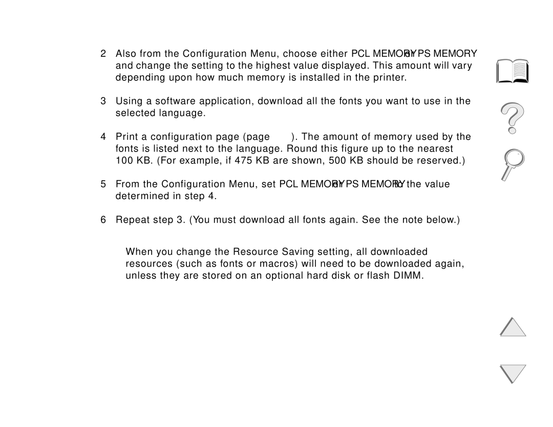 HP and 8150 MFP manual Appendix C Printer Memory and Expansion 477 