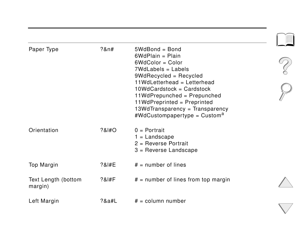 HP and 8150 MFP manual Paper Type 