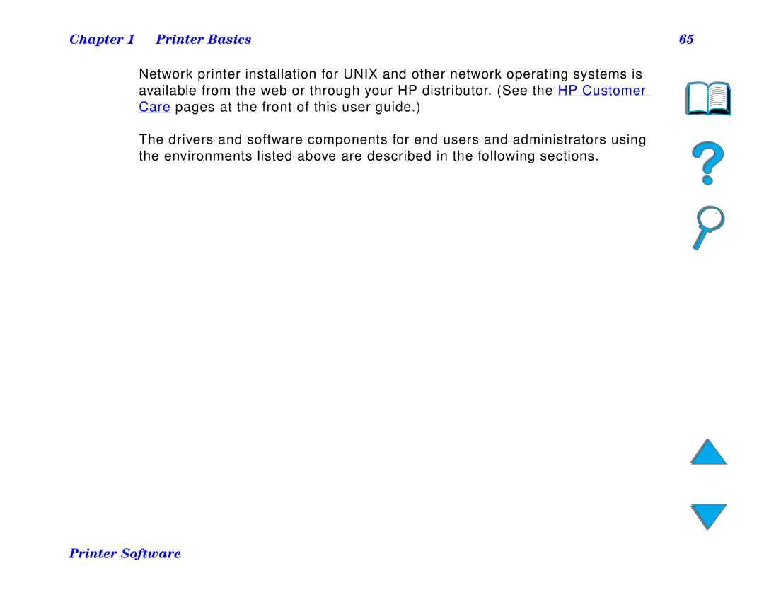 HP and 8150 MFP manual Printer Basics 