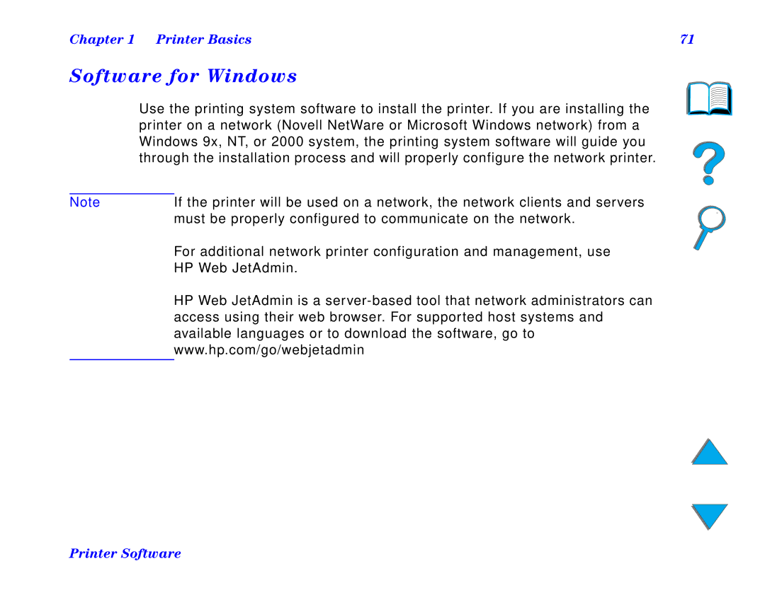 HP and 8150 MFP manual Software for Windows 