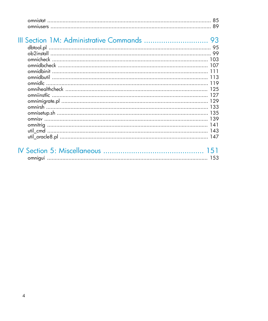 HP Application Recovery Manager Cell Manager Windows Media Kit manual IV Miscellaneous 151 