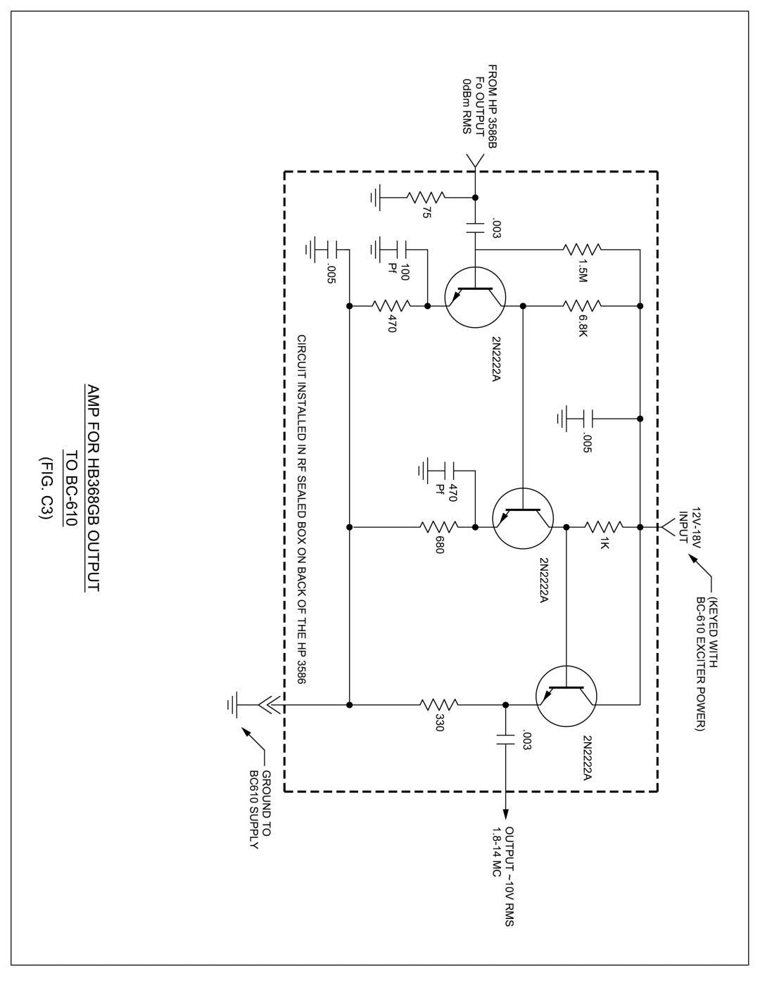 HP C, B, 3586A manual 