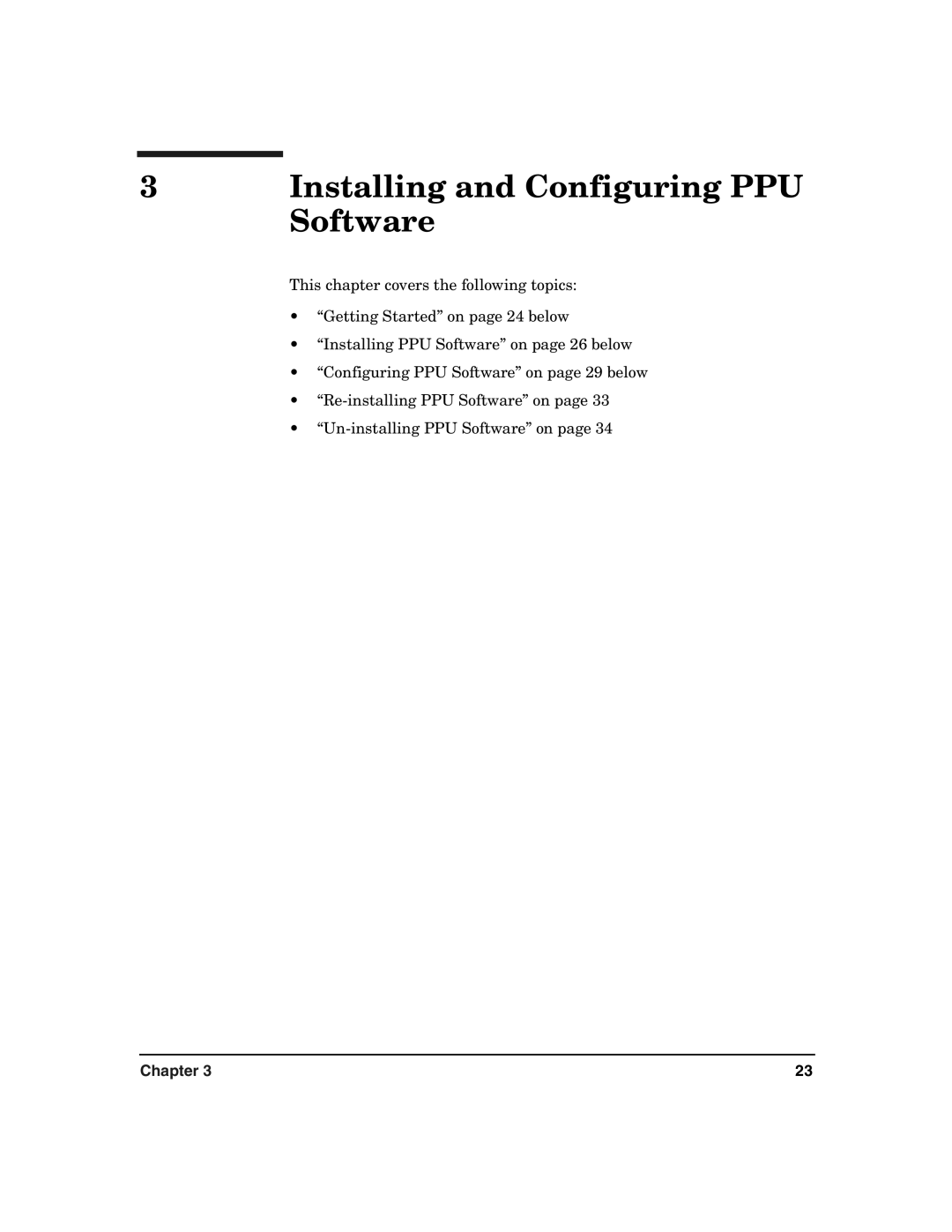 HP B.06.X manual Installing and Configuring PPU, Software 