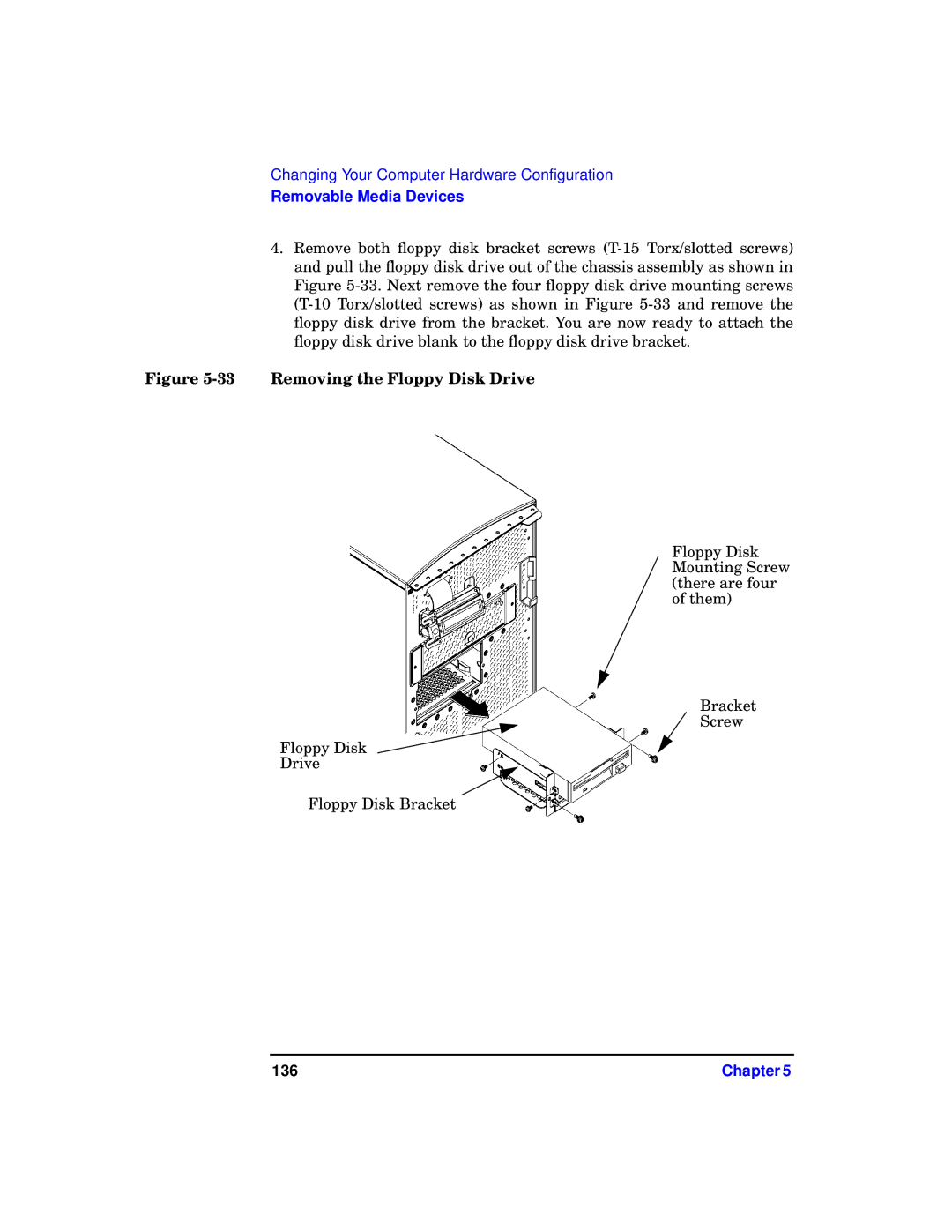 HP b1000 manual 136 