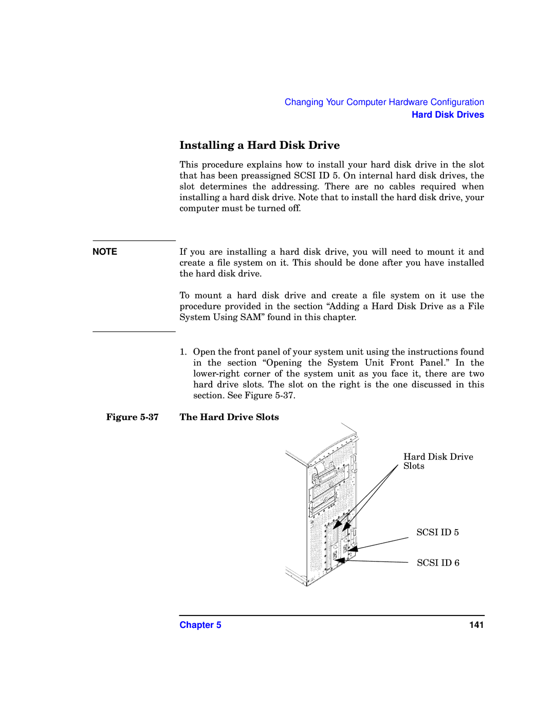 HP b1000 manual Installing a Hard Disk Drive, The Hard Drive Slots 