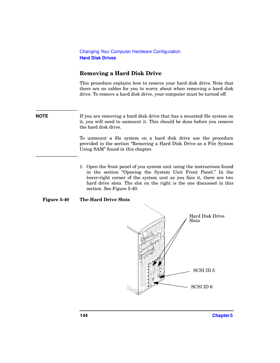 HP b1000 manual Removing a Hard Disk Drive, The Hard Drive Slots 