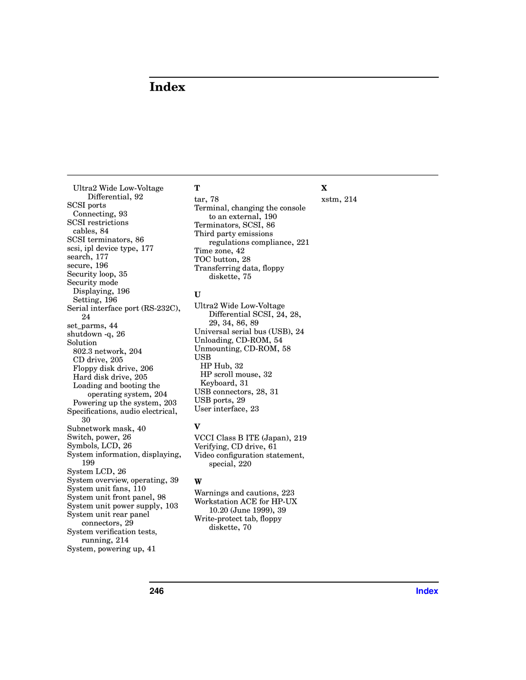 HP b1000 manual 246 