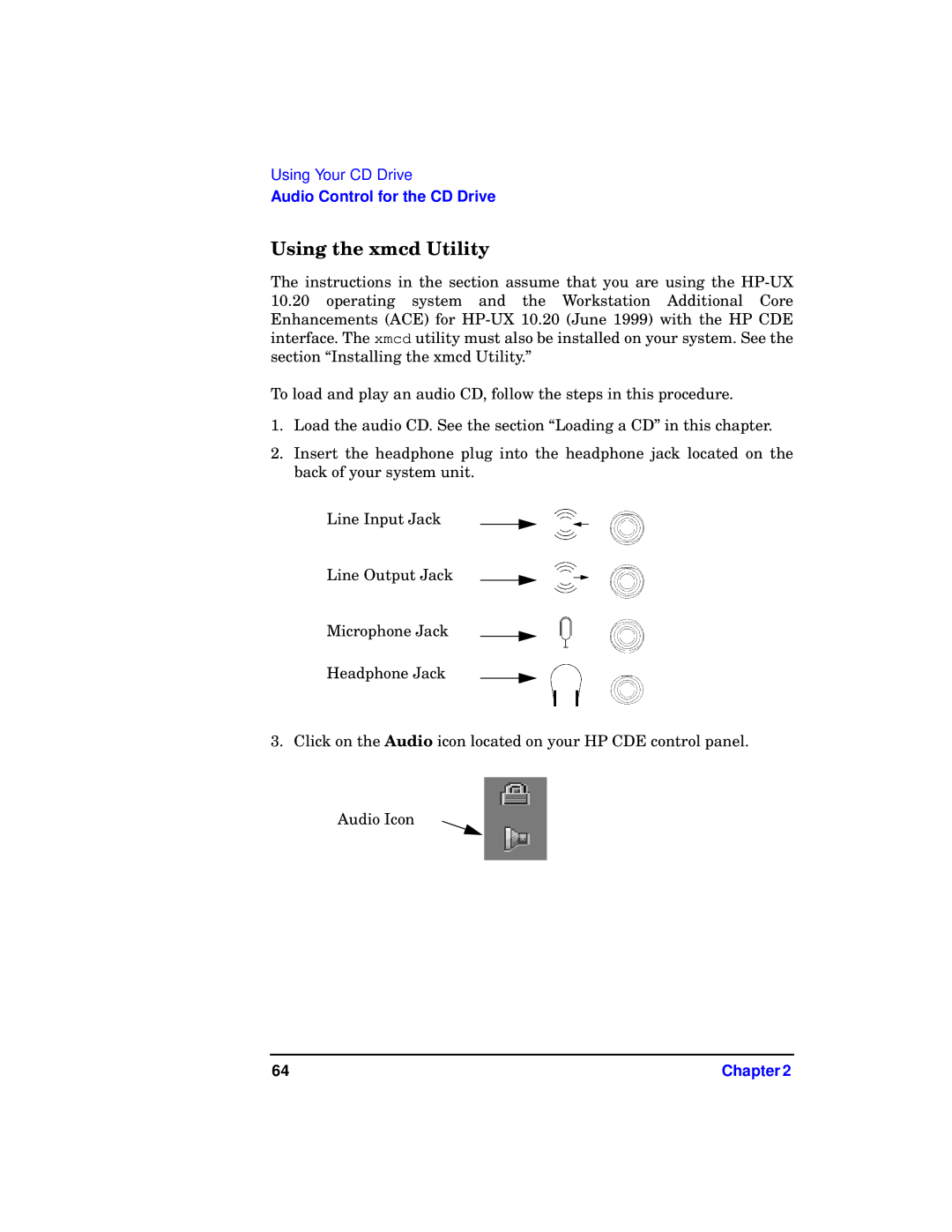 HP b1000 manual Using the xmcd Utility 