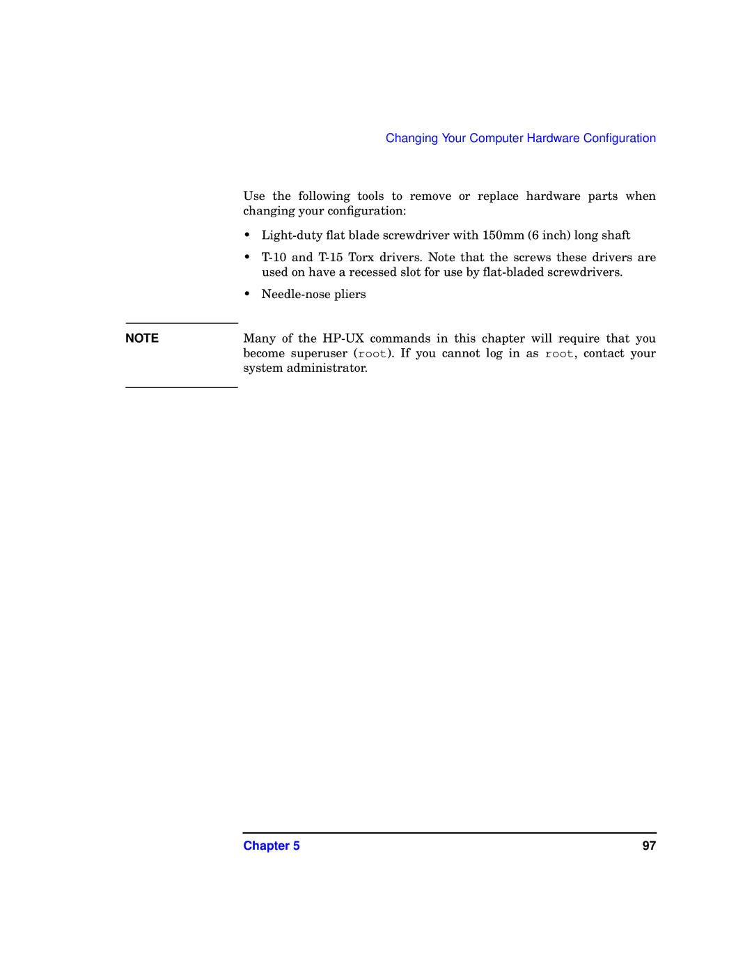 HP b1000 manual Chapter 