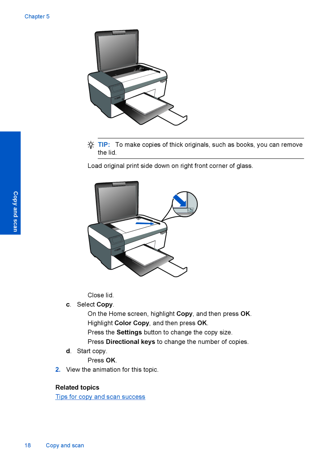 HP B110b, B110a, B110c, B110d, B110e manual Related topics 