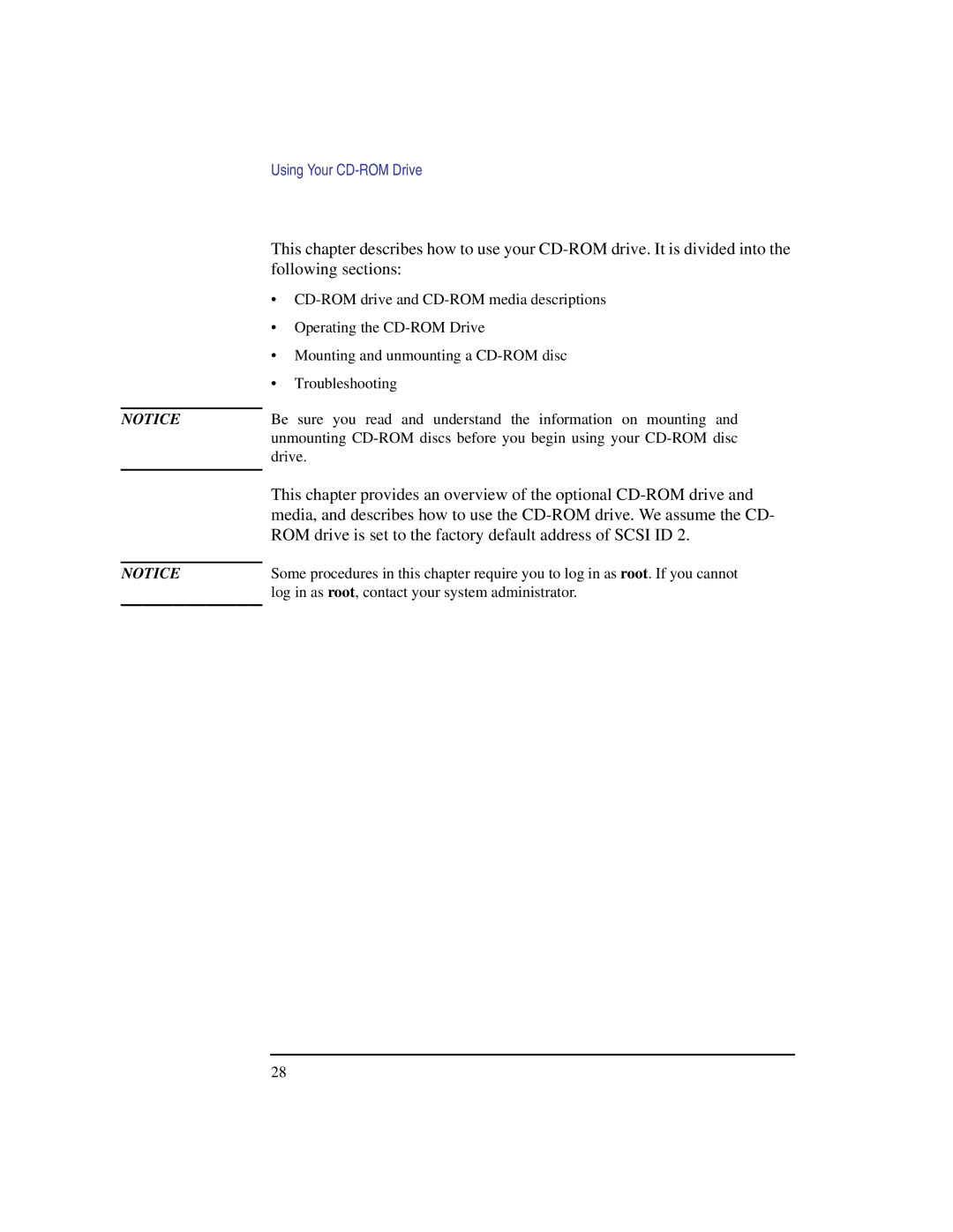 HP B132L, B160L, B180L manual Using Your CD-ROM Drive 