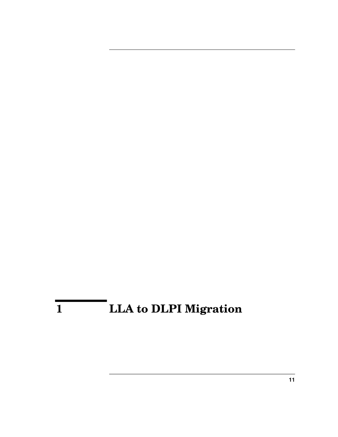 HP B2355-90138 manual LLA to Dlpi Migration 