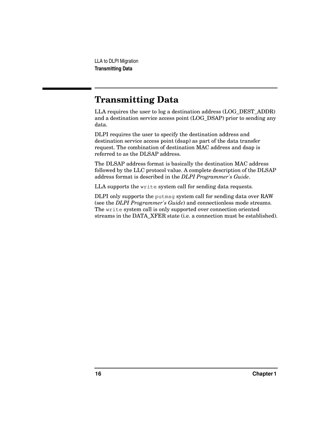 HP B2355-90138 manual Transmitting Data 