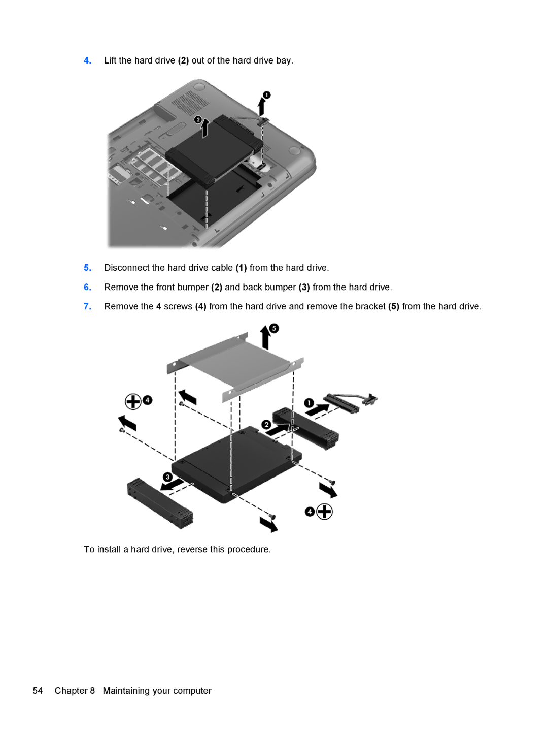 HP B5A04UAR#ABA manual 