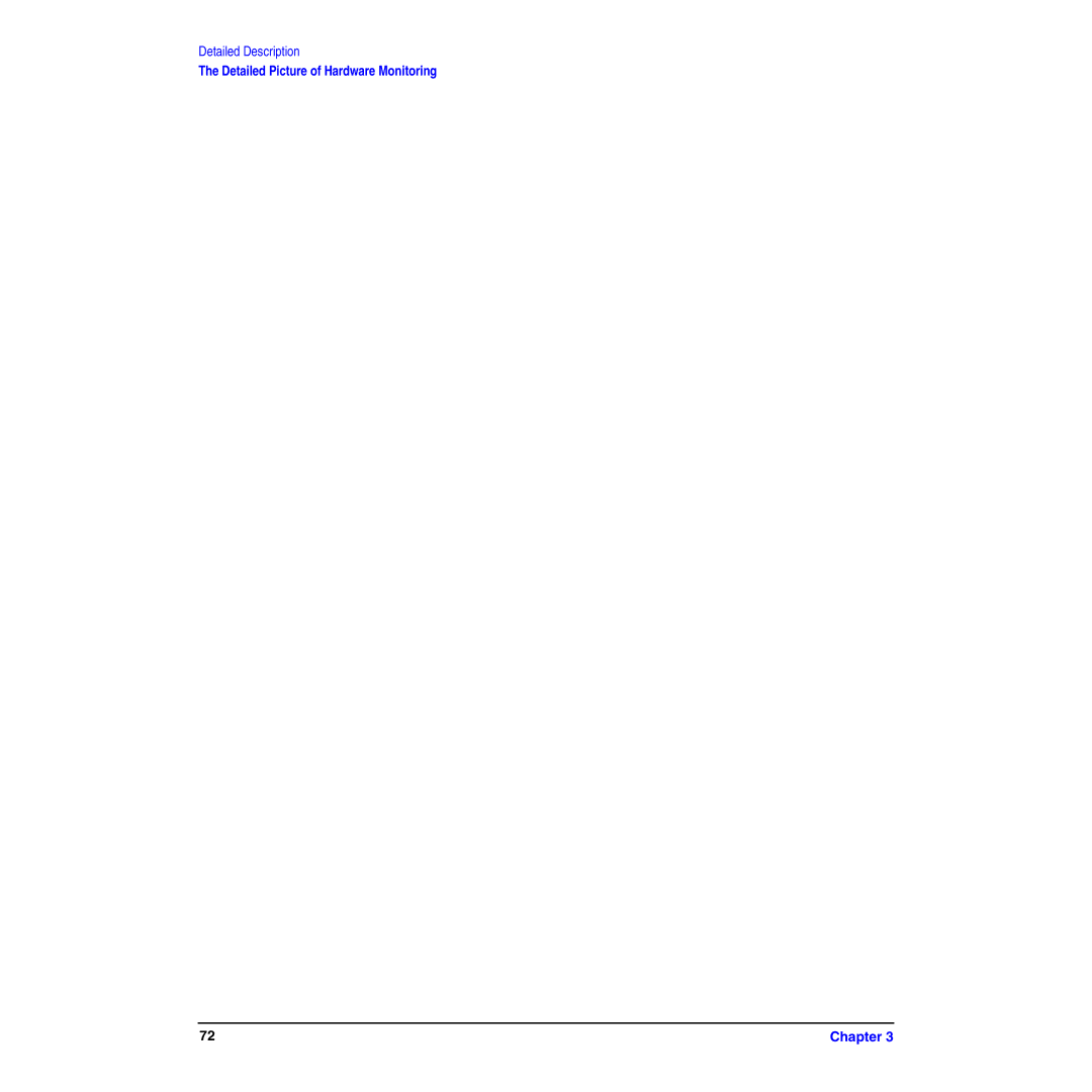 HP B6191-90029 manual Detailed Picture of Hardware Monitoring Chapter 