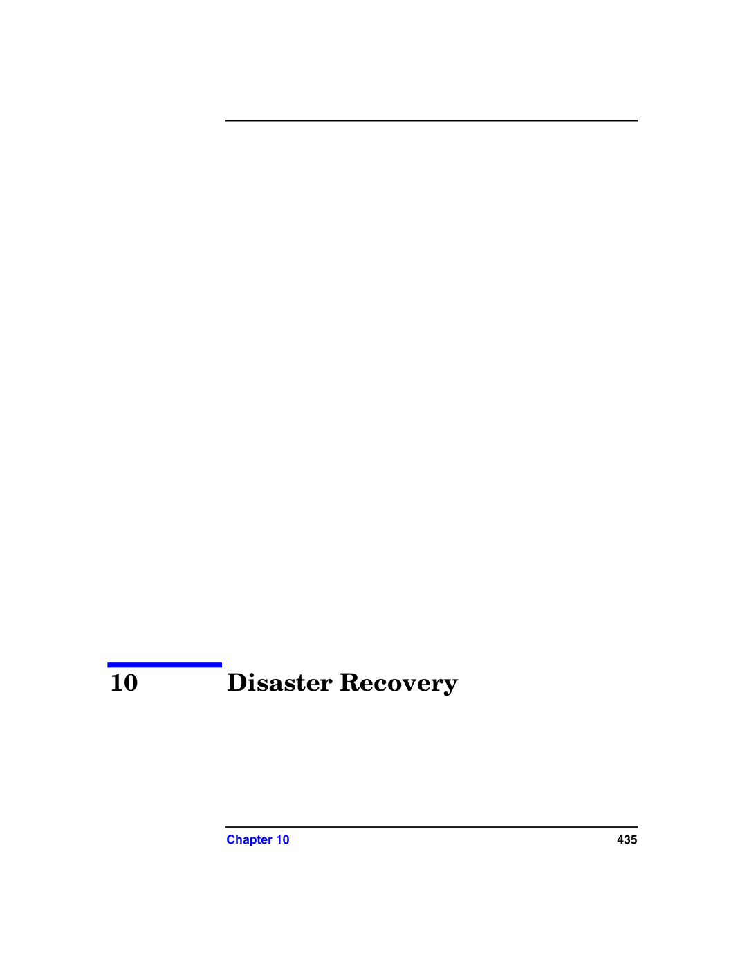 HP B6960-90078 manual Disaster Recovery 