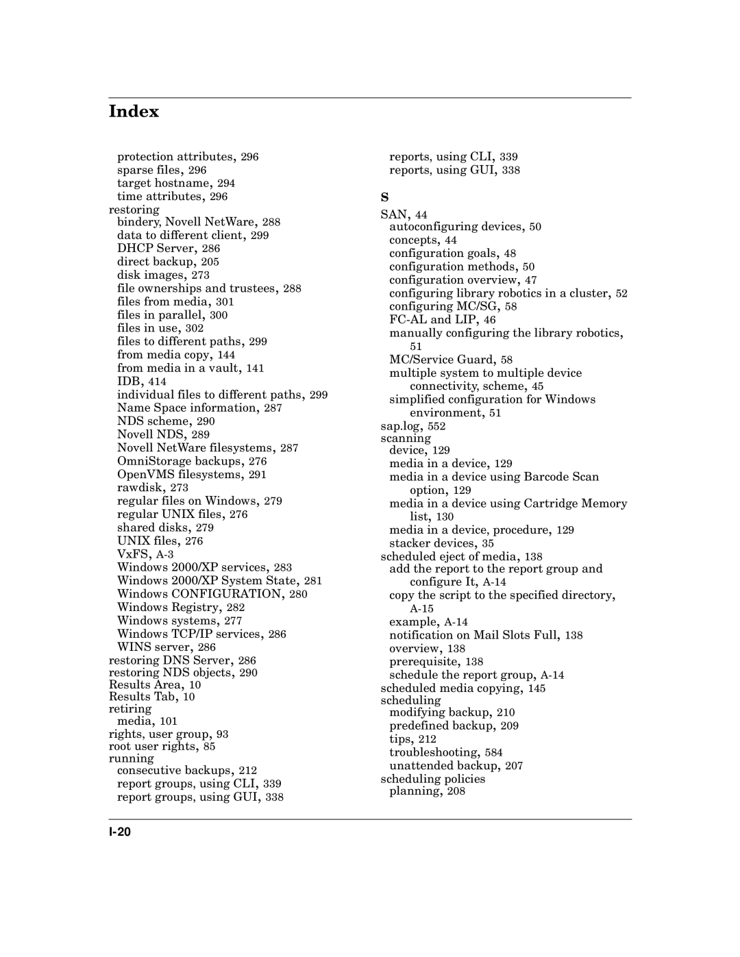 HP B6960-90078 manual Index 