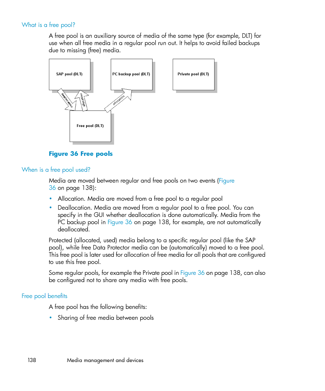 HP B6960-96035 manual What is a free pool?, When is a free pool used?, Free pool benefits 