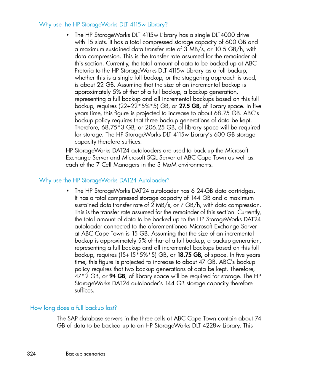 HP B6960-96035 manual Why use the HP StorageWorks DLT 4115w Library?, Why use the HP StorageWorks DAT24 Autoloader? 