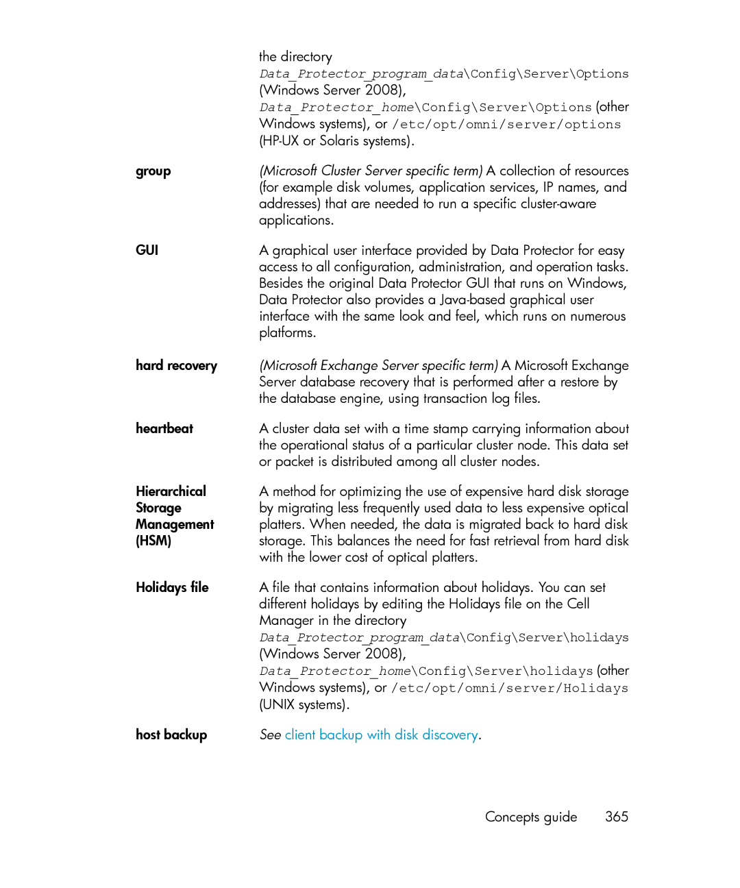 HP B6960-96035 manual Gui, Hsm 