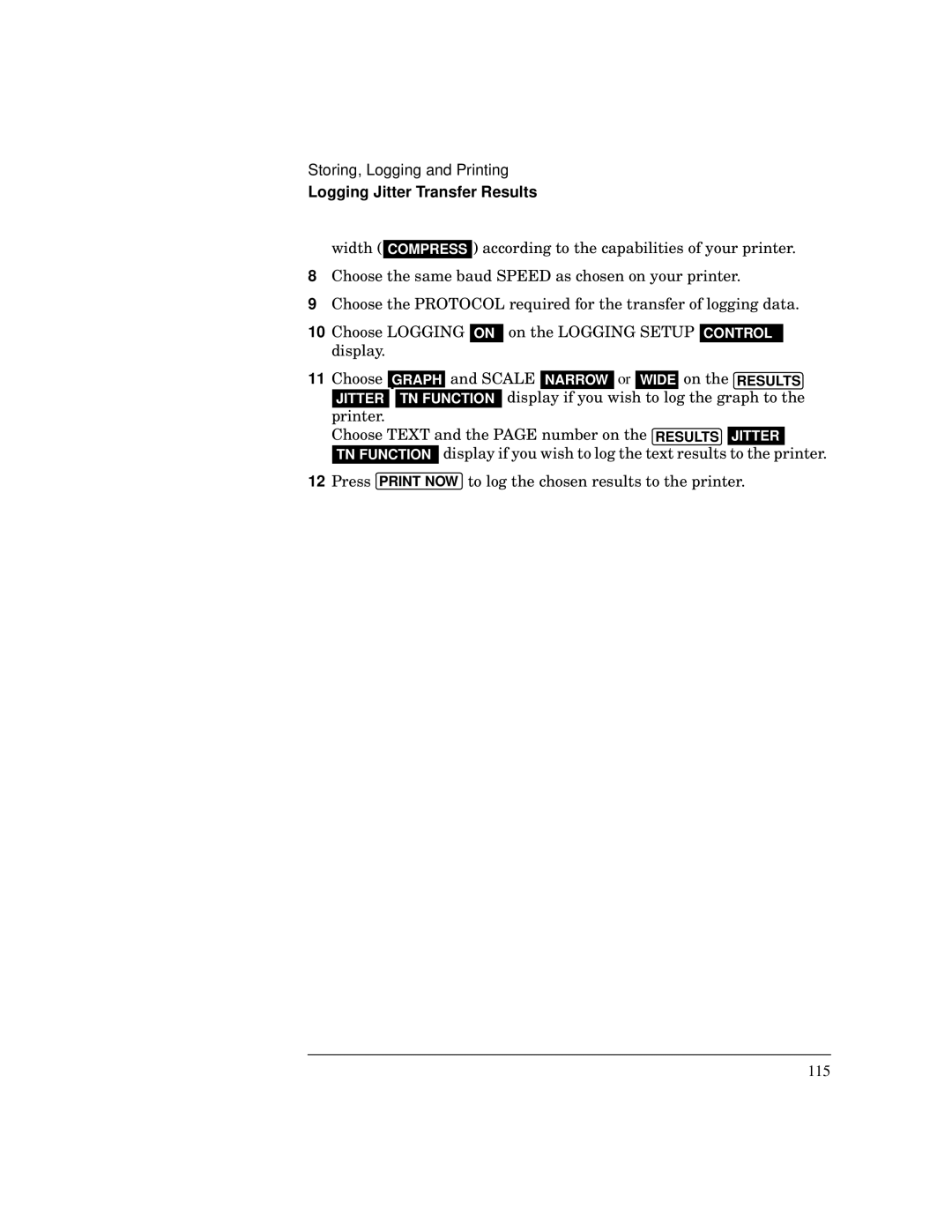 HP BER 718 37718A manual Width 