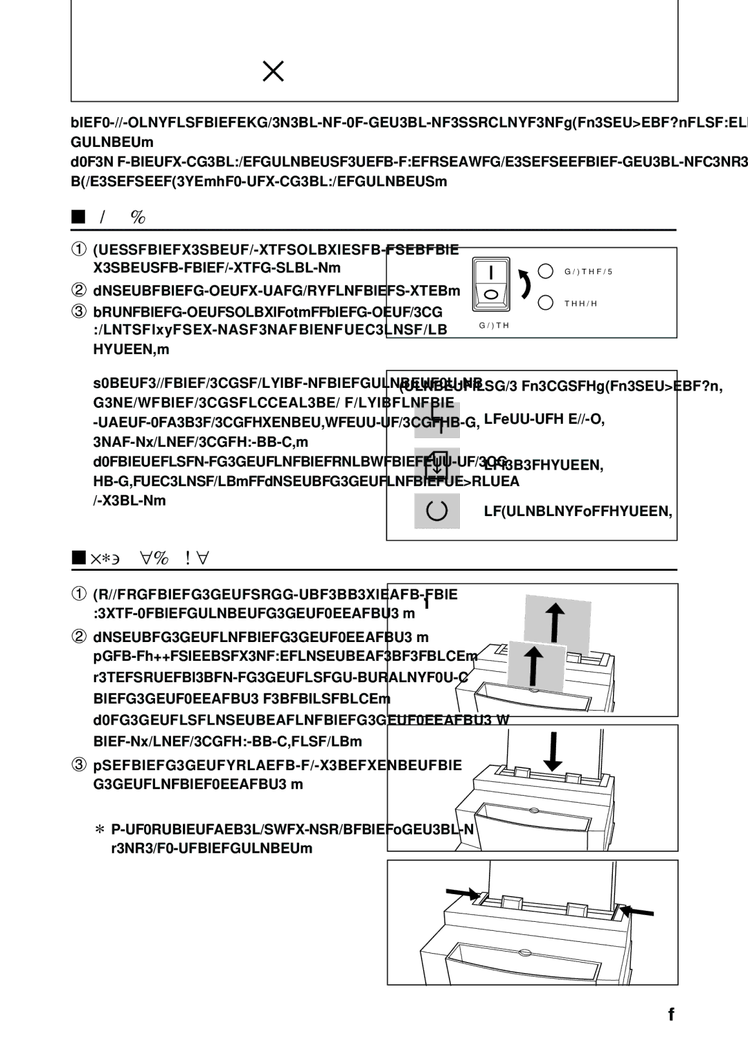 HP WPP, BF-030SPP manual Operation, Before Use, Paper Insertion, Insert the power cord plug in the socket 