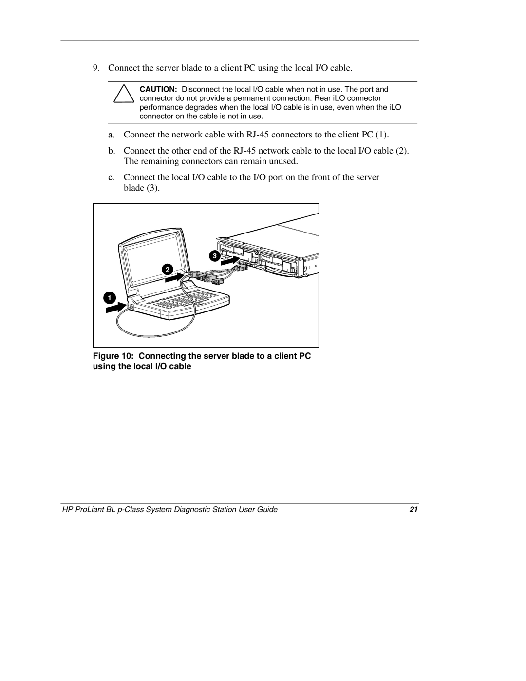 HP BL p-Class System 230859-004 manual HP ProLiant BL p-Class System Diagnostic Station User Guide 