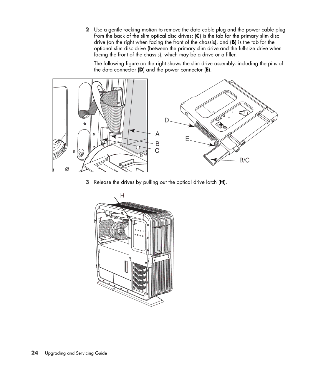 HP Blackbird 002-21A Gaming System, Blackbird 002-01A Gaming System manual Upgrading and Servicing Guide 