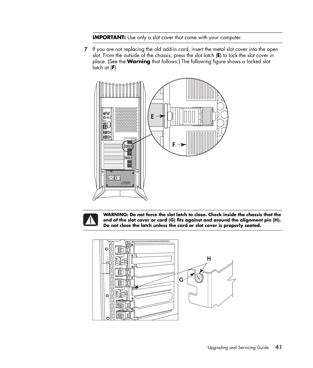 HP Blackbird 002-01A Gaming System, Blackbird 002-21A Gaming System manual Upgrading and Servicing Guide 