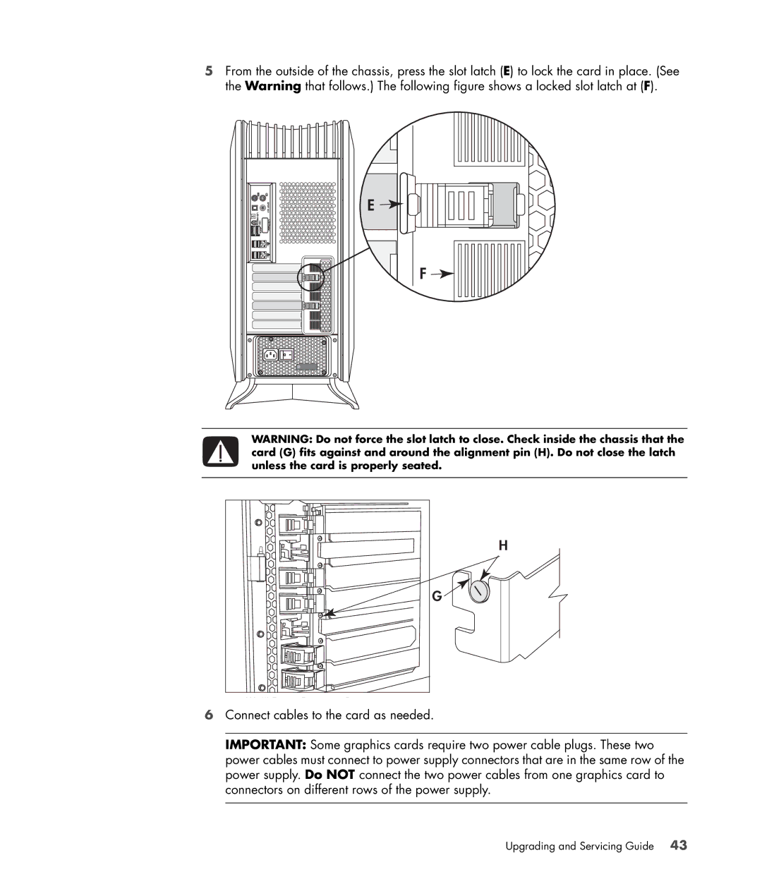 HP Blackbird 002-01A Gaming System, Blackbird 002-21A Gaming System manual Upgrading and Servicing Guide 