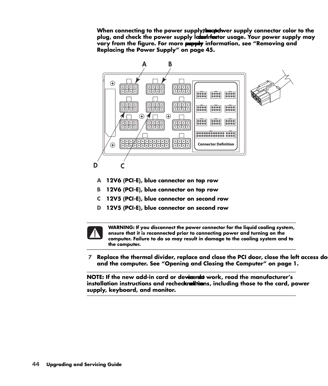 HP Blackbird 002-21A Gaming System, Blackbird 002-01A Gaming System manual Upgrading and Servicing Guide 