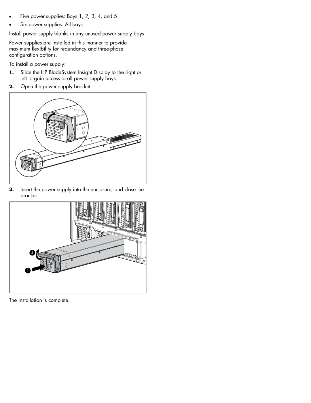 HP Blade System c7000 manual 