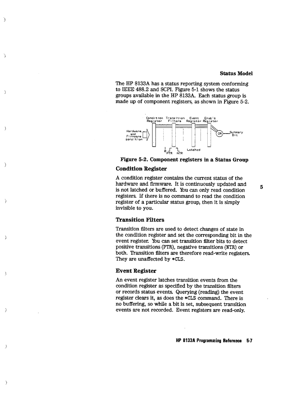 HP Blood Pressure s133a manual 