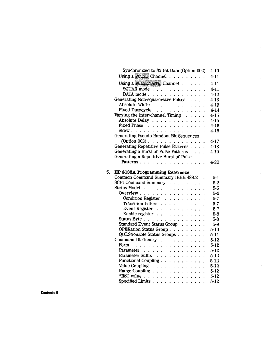 HP Blood Pressure s133a manual 