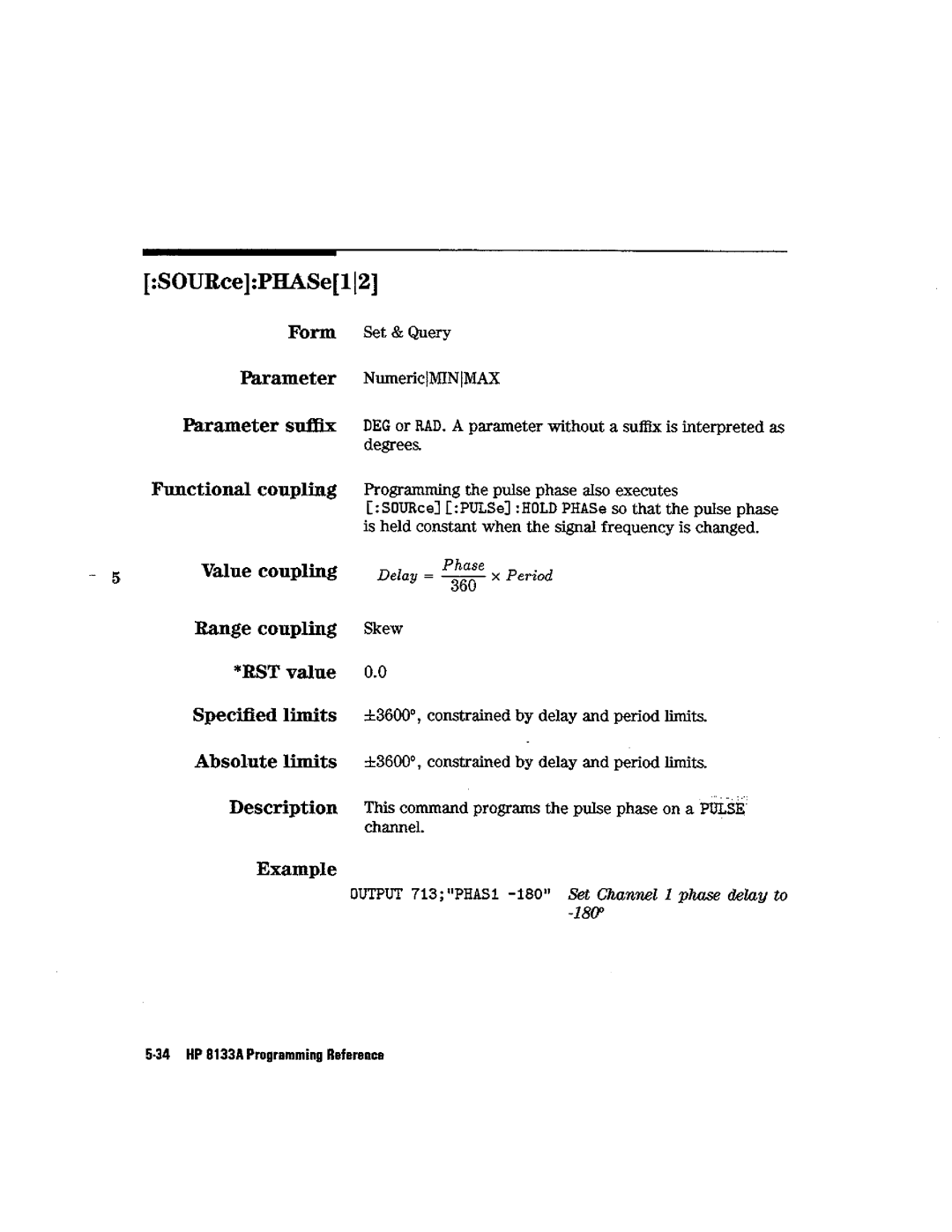 HP Blood Pressure s133a manual 