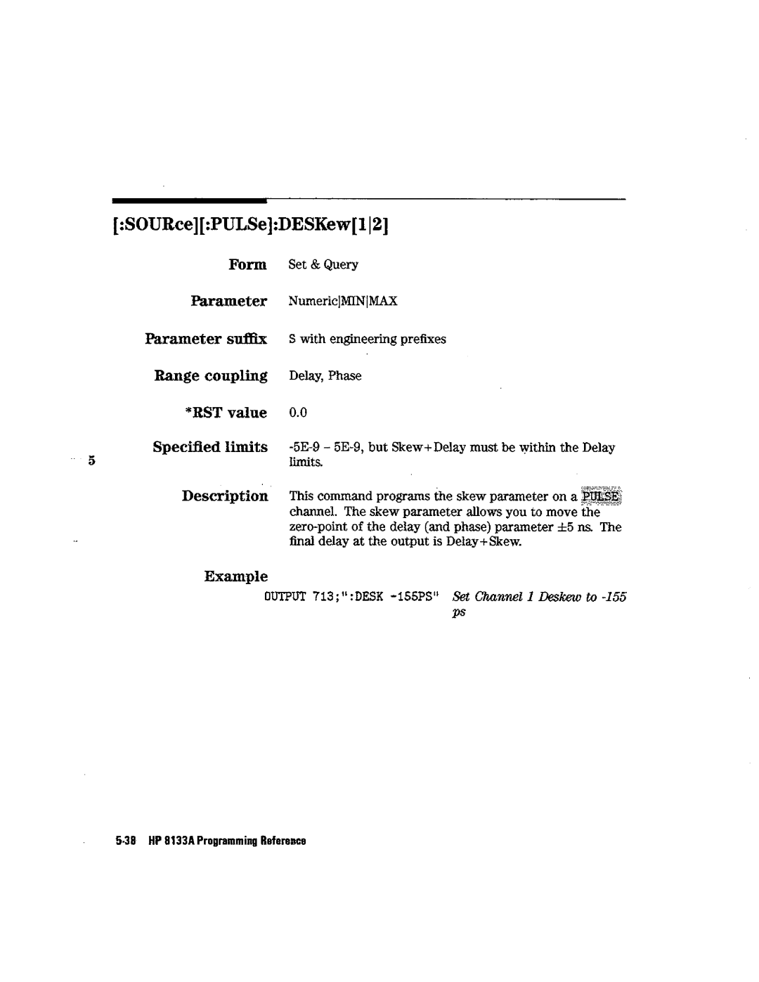 HP Blood Pressure s133a manual 