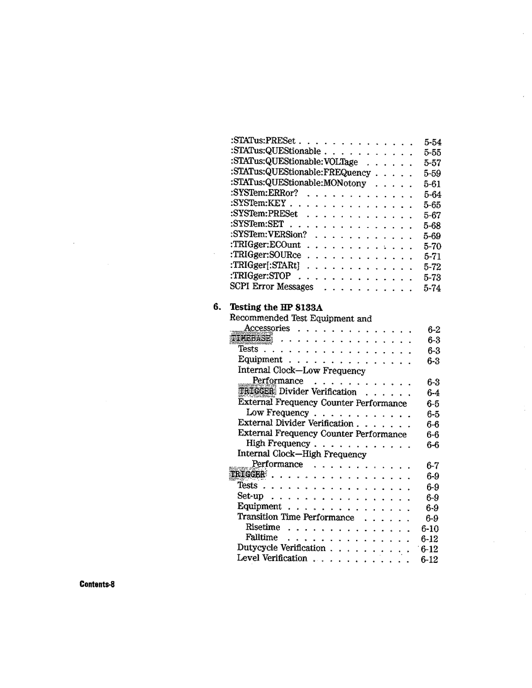 HP Blood Pressure s133a manual 