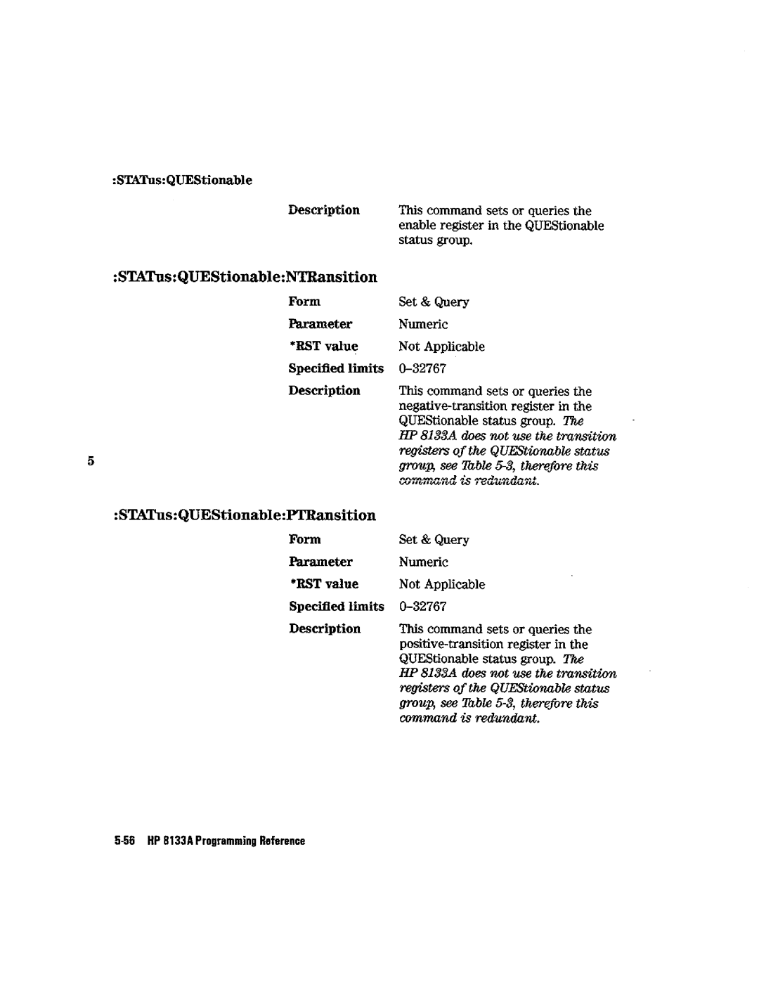 HP Blood Pressure s133a manual 