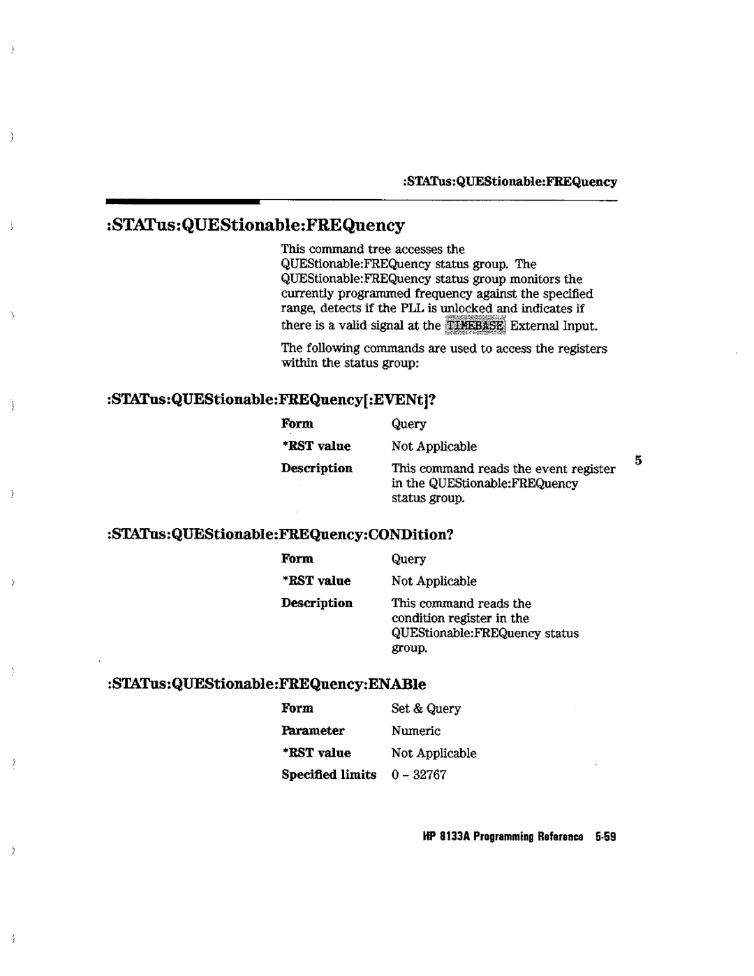 HP Blood Pressure s133a manual 