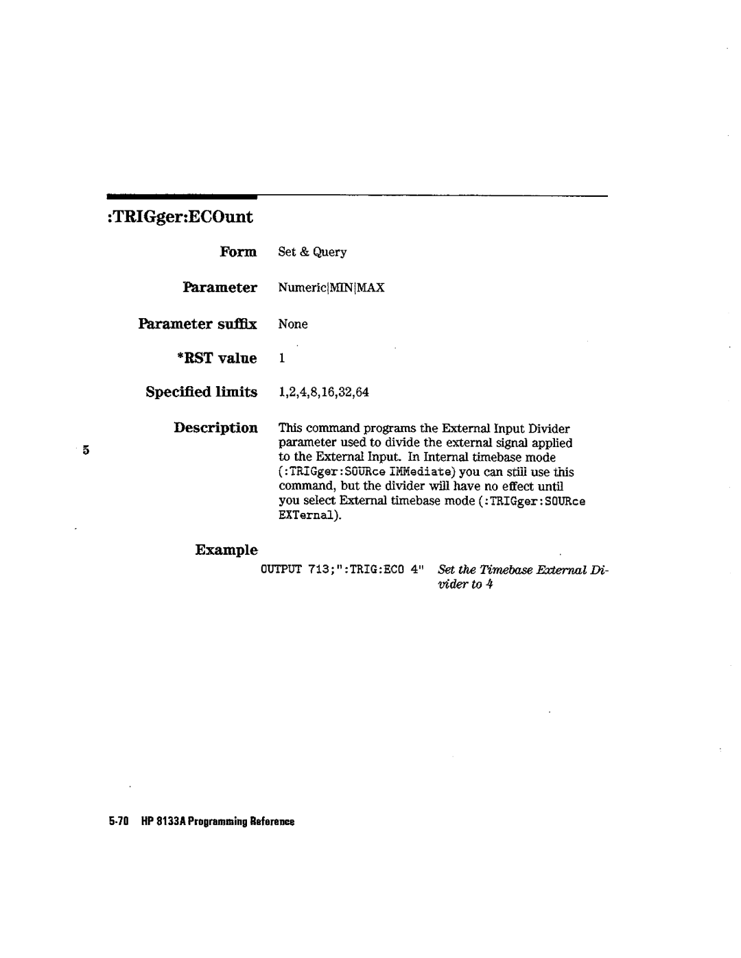 HP Blood Pressure s133a manual 