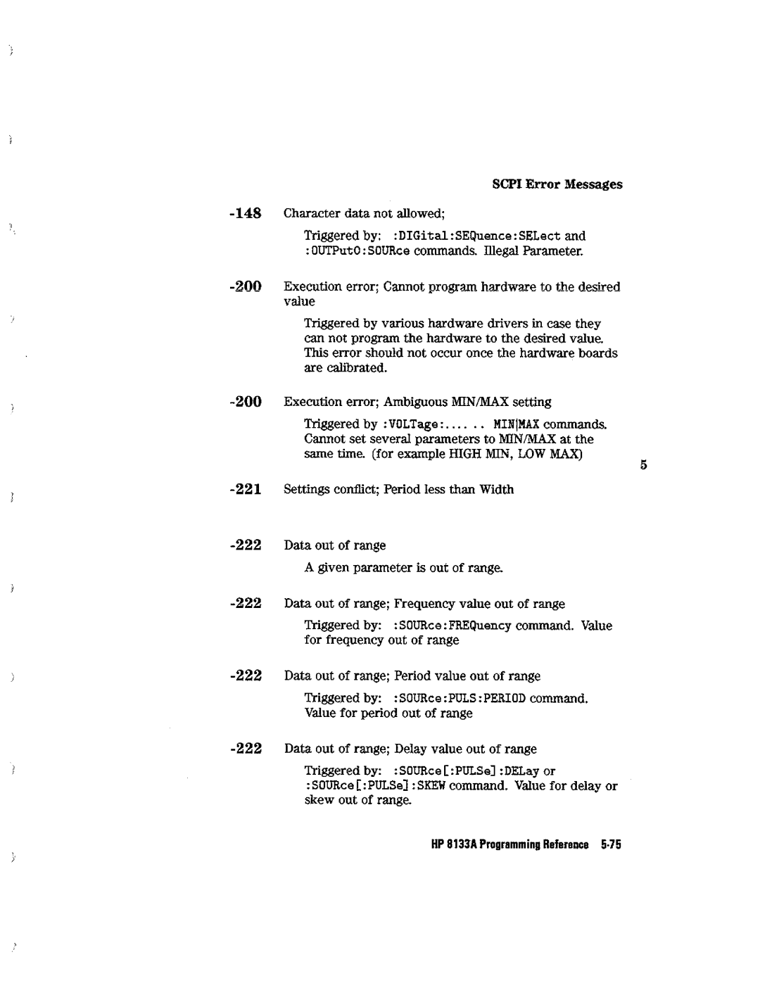 HP Blood Pressure s133a manual 