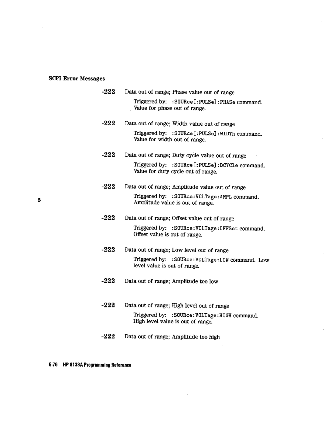 HP Blood Pressure s133a manual 