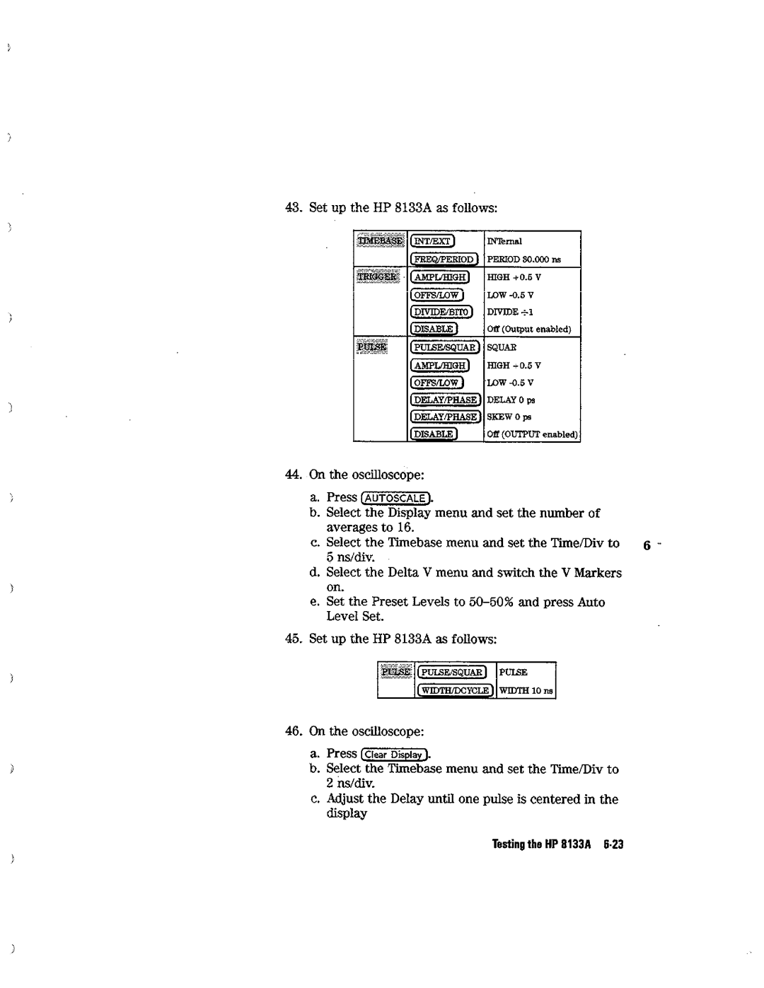 HP Blood Pressure s133a manual 